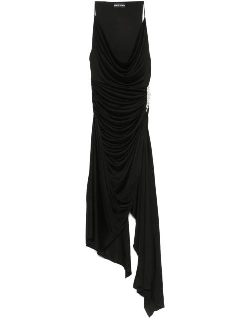 David Koma Draped Maxi Dress