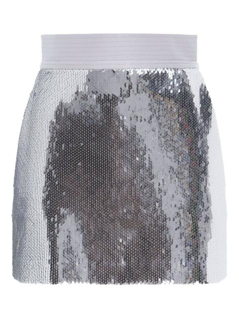 ALEX PERRY Delon sequinned mini skirt