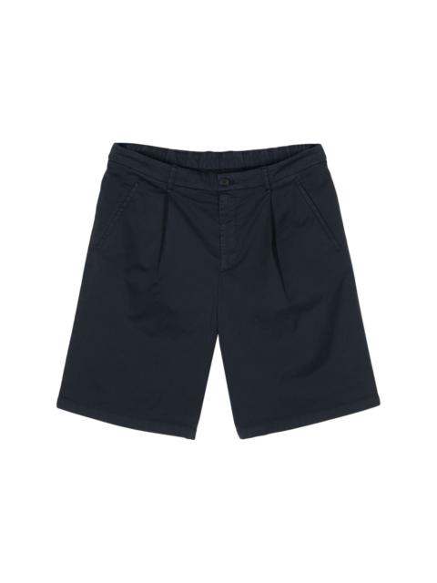 pleat-detail chino shorts