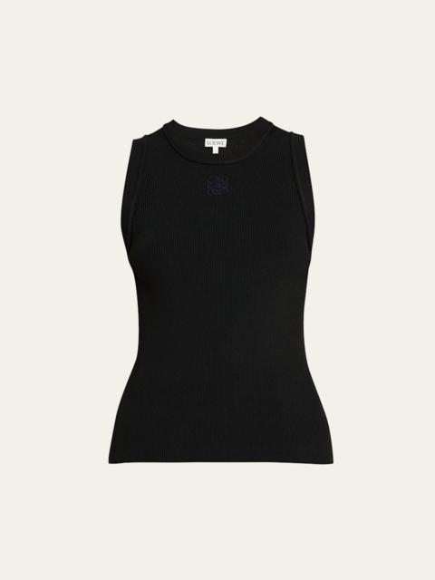 Loewe Anagram Rib Tank Top