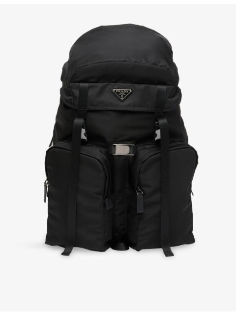 Re Nylon Woven Backpack