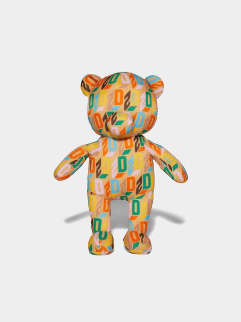 DSQUARED2 D2 MONOGRAM TEDDY BEAR TOY