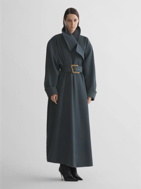 MUGLER re/edit hiver russe grey trench