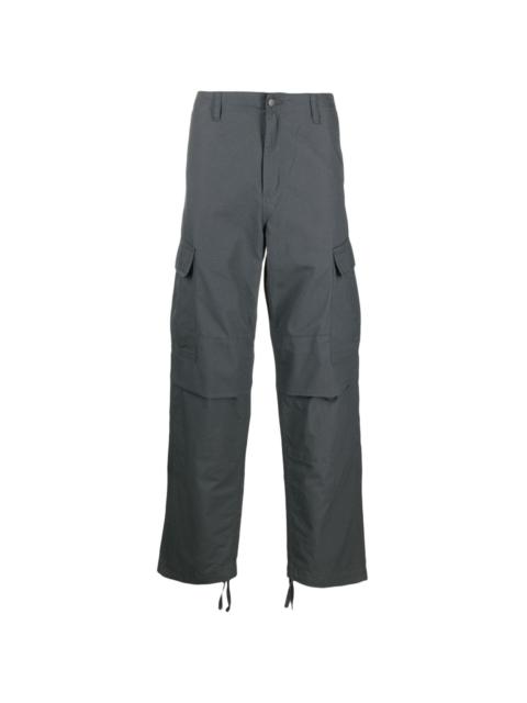 low-rise ripstop cargo trousers