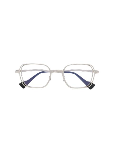 Kuboraum square frame glasses