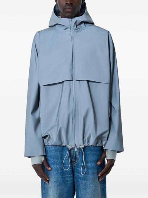 LACOSTE hooded panel jacket