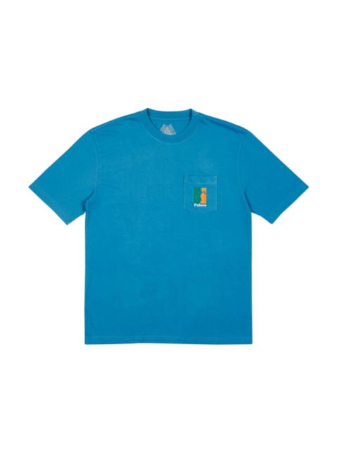 PALACE Palace P(iss) Head T-Shirt Blue