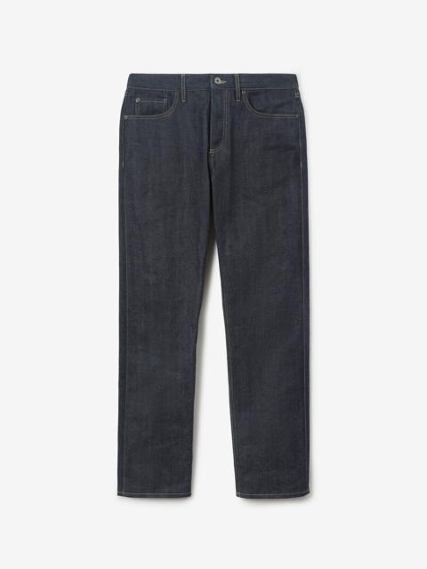 Burberry Straight Fit Japanese Denim Jeans