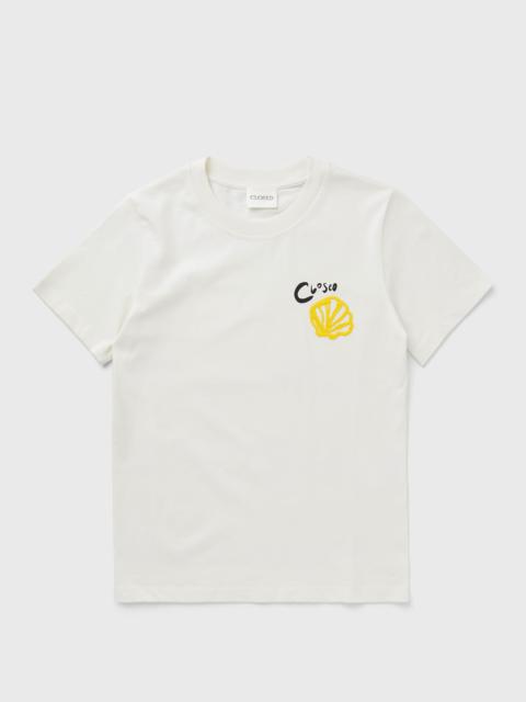 CLOSED EMBROIDERED TEE