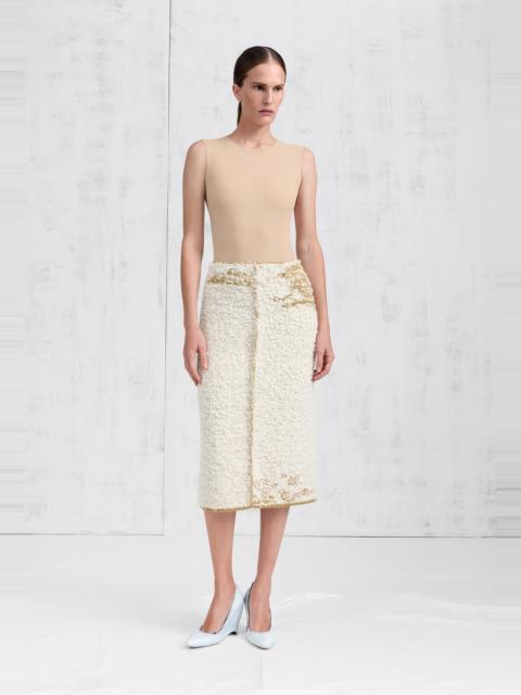 Maison Margiela Boucle Midi Skirt