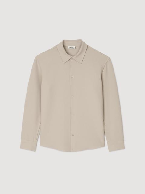 Sandro LONG-SLEEVED JERSEY SHIRT
