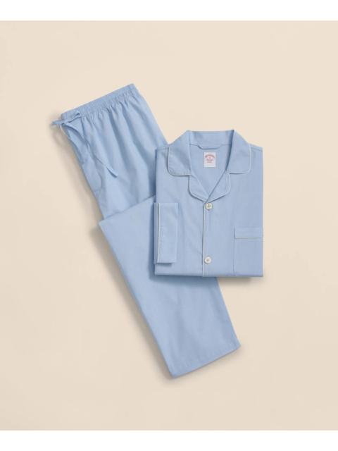Brooks Brothers Cotton Broadcloth Pajamas