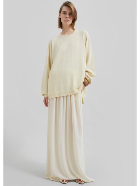 The Frankie Shop Aeson Maxi 스커트 황색