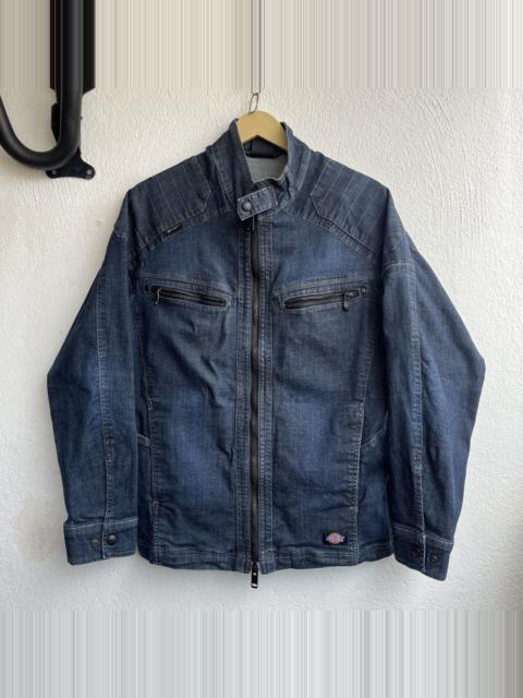 Other Designers DICKIES BIKERS JACKET DENIM ZIPPER