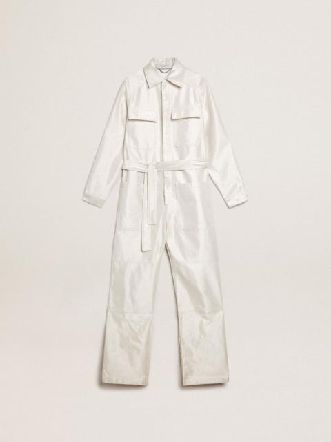 Golden Goose Golden white denim jumpsuit