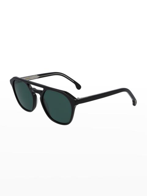 Paul Smith Men's Barford Double-Bridge Navigator Sunglasses
