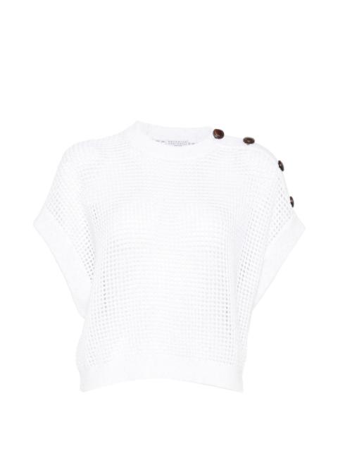 Brunello Cucinelli button knitted sweater
