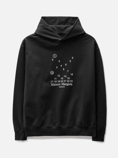 Maison Margiela LOGO HOODED SWEATSHIRT