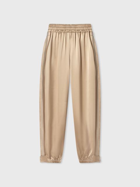 CO Articulated Vented Pant in Silk Charmeuse
