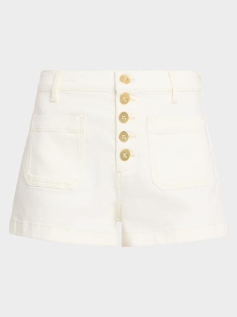 RAMY BROOK Cindy Denim Mini Shorts