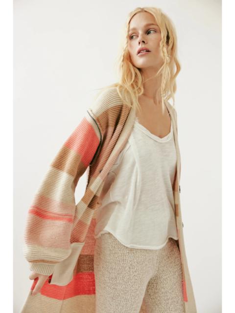 FREE PEOPLE We The Free Color Study Maxi Cardi