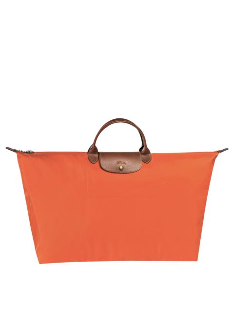 Le Pliage Original M Travel bag Orange - Recycled canvas