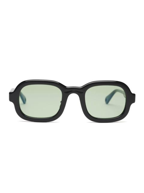 BRAIN DEAD Newman Post Modern Primitive Eye Protection - Black/Green