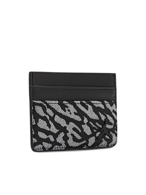 Jordan Icon Elephant-print cardholder