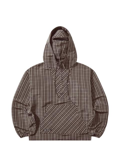umbro checked-pattern jacket