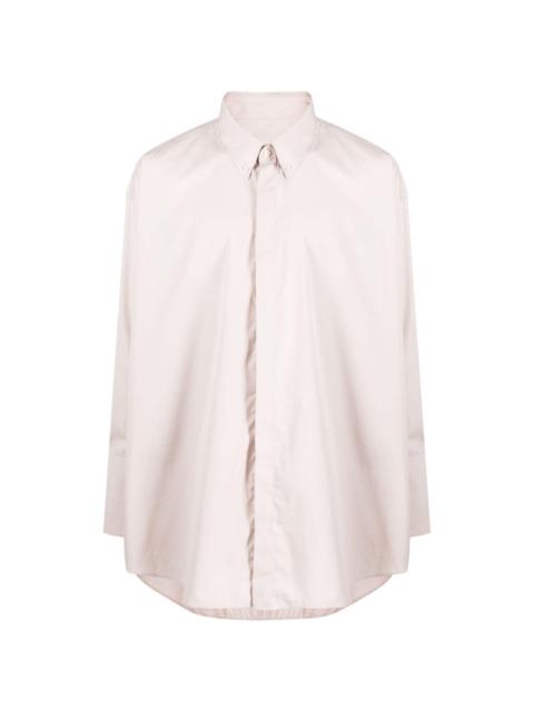 button-down cotton shirt