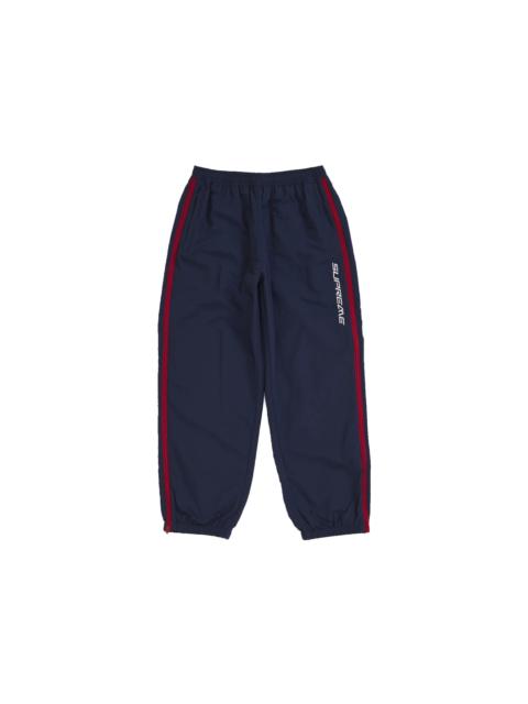 Supreme Supreme Contrast Zip Warm Up Pant Navy