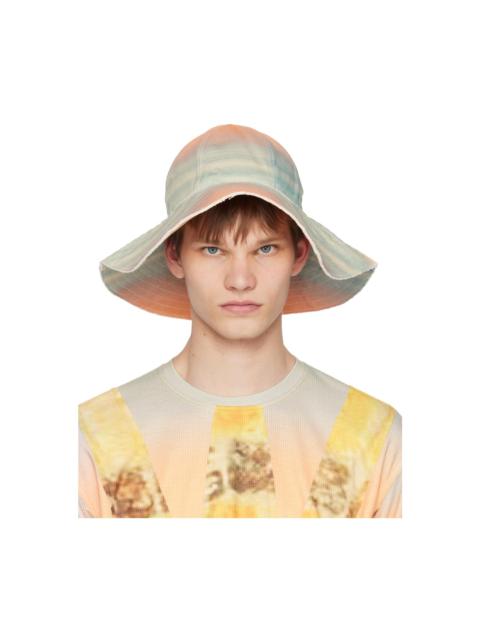 Multicolor Sunset Beach Hat