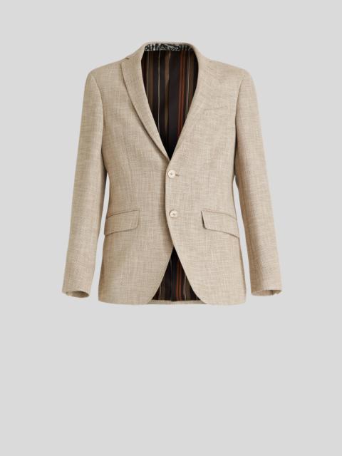 TAILORED PIQUET JACKET