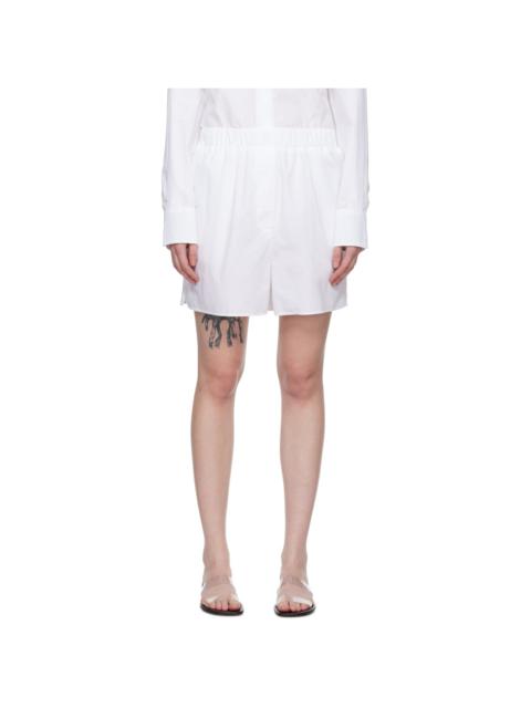 The Frankie Shop White Lui Shorts