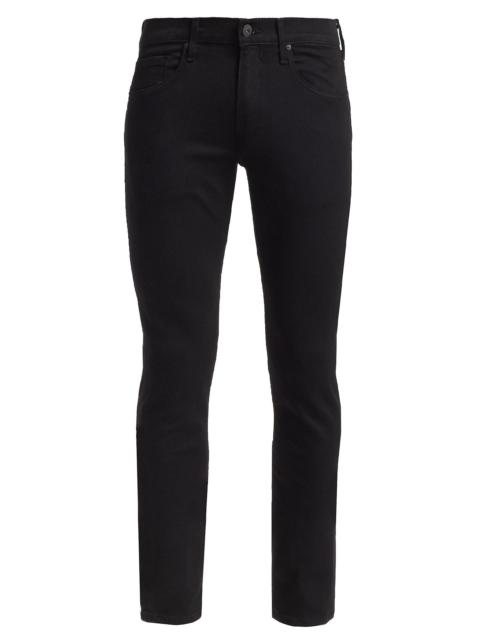 PAIGE Lennox Stretch Slim-Fit Jeans - Black Shadow