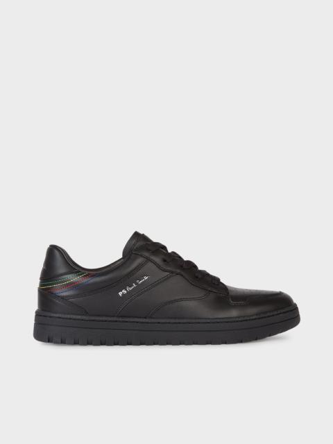 Paul Smith Black Leather 'Liston' Trainers