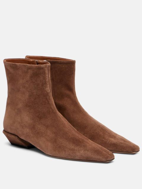 PARIS TEXAS Bettina 25 suede ankle boots