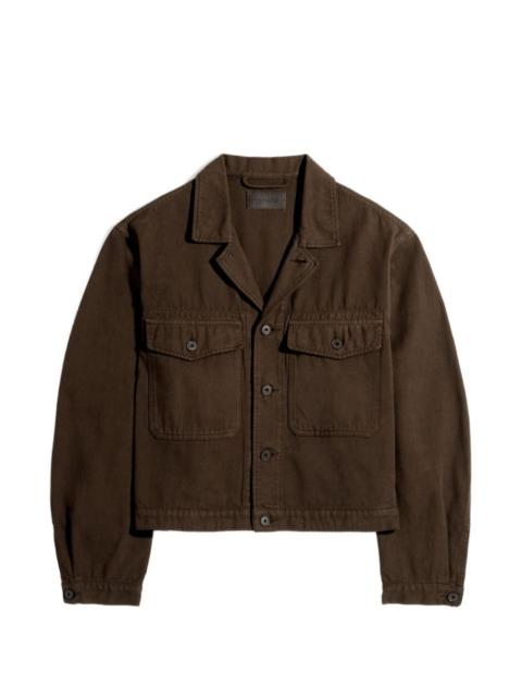 Lemaire flap-pocket trucker jacket