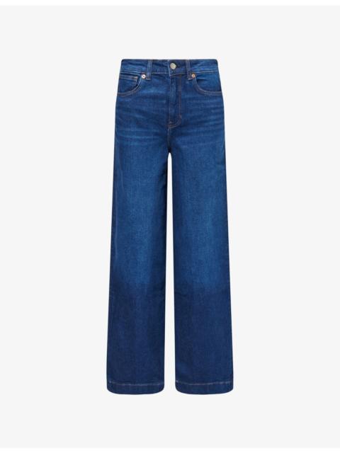 Reformation Bex High-Rise Wide-Leg Denim Jeans