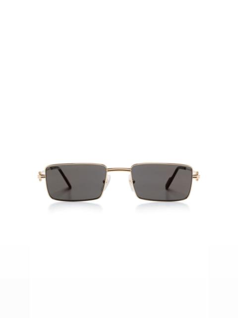 rectangle-frame sunglasses