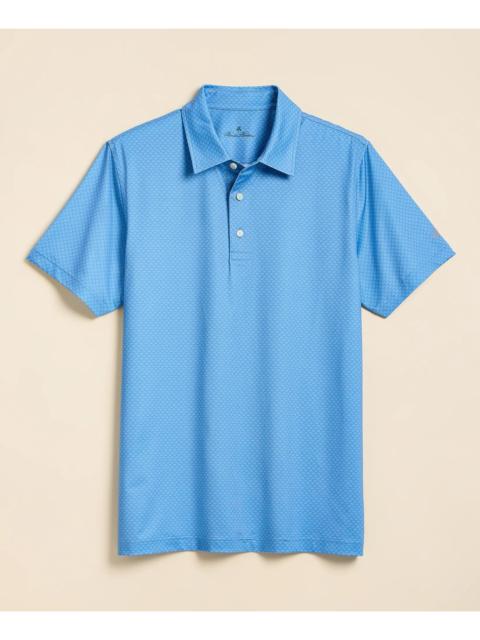Brooks Brothers Performance Series Vintage Umbrella Motif Polo Shirt
