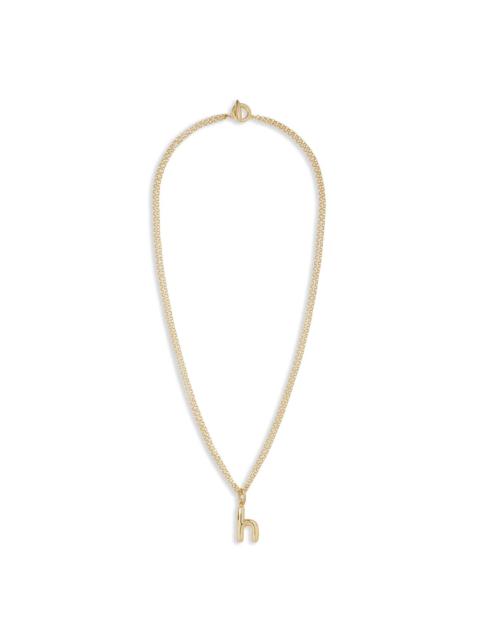 ROXANNE ASSOULIN The Puffy Initial necklace