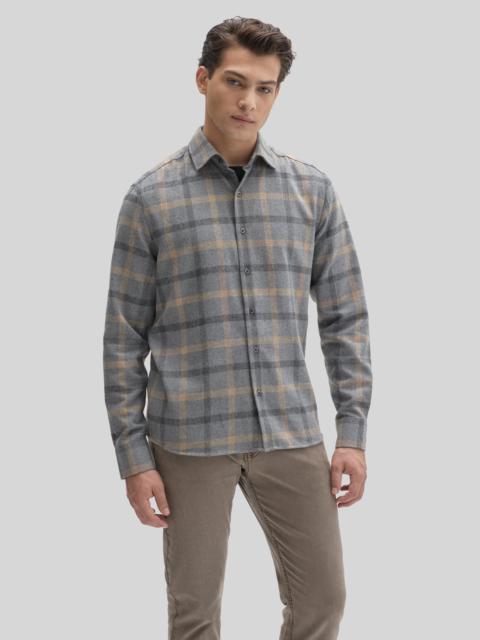 ROBERT BARAKETT Liam Flannel Woven Shirt