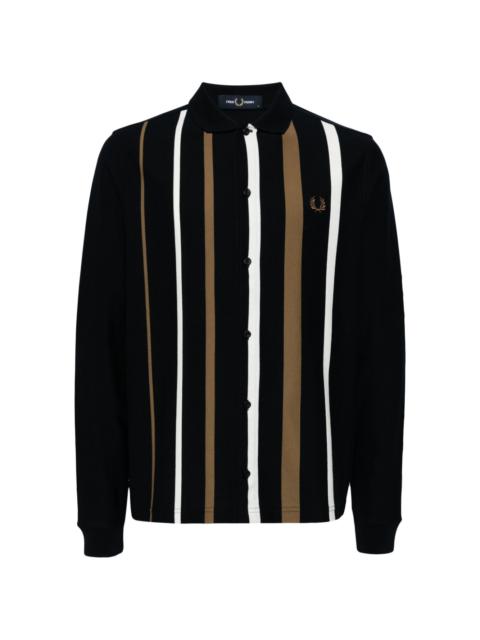 Fred Perry striped cotton shirt