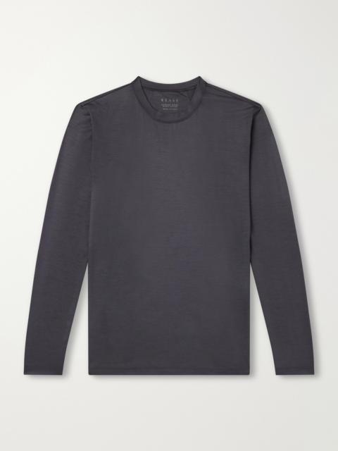 SEASE Virgin Wool-Jersey Ski Base Layer