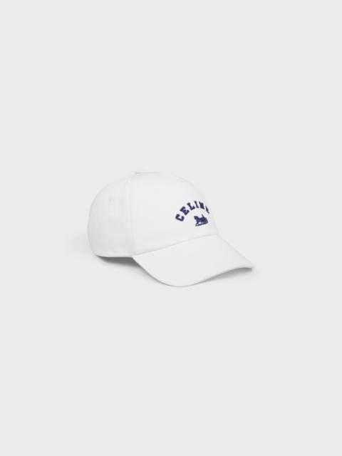 CELINE celine richelieu cap IN cotton twill