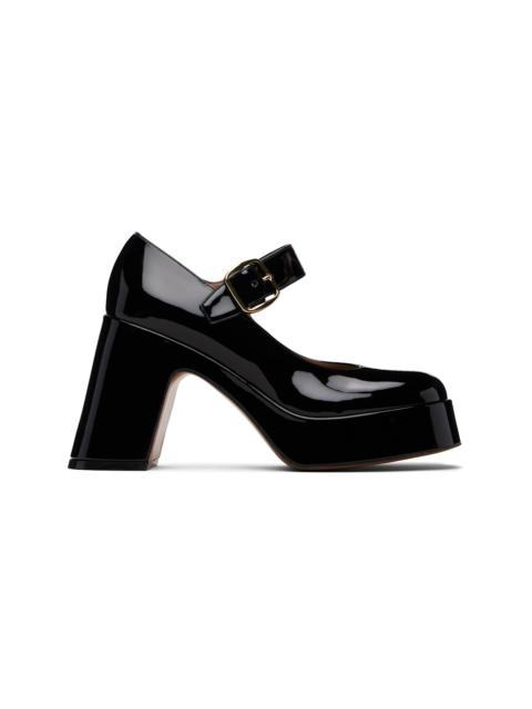 Stella McCartney Black Patent Mary Jane Heels