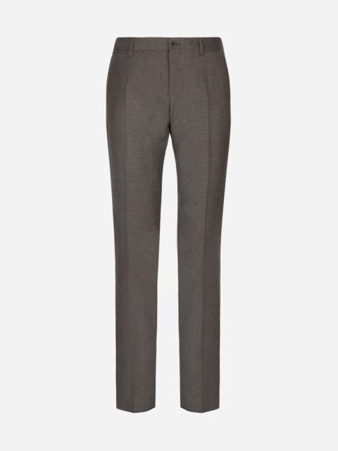 Dolce & Gabbana Stretch flannel pants