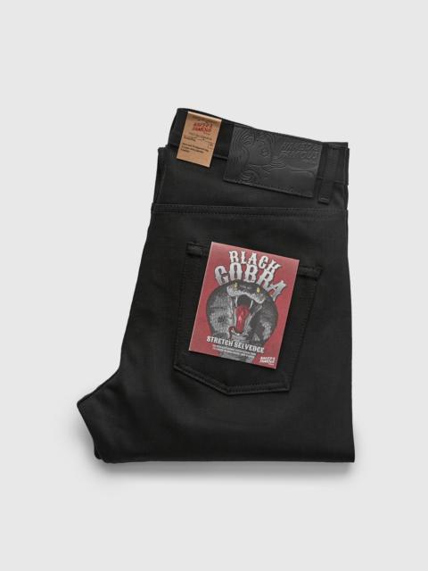 Naked & Famous "Black Cobra Stretch" 12oz Selvedge Denim - Easy Guy Fit