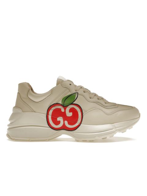 GUCCI Women's Rhyton GG apple sneaker